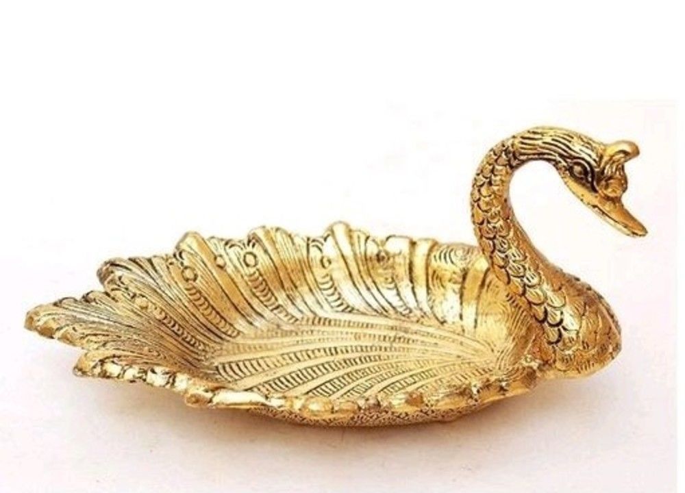 Metal Golden Single Duck Shape Bowl uploaded by RR TRADING COMPANY on 3/23/2021