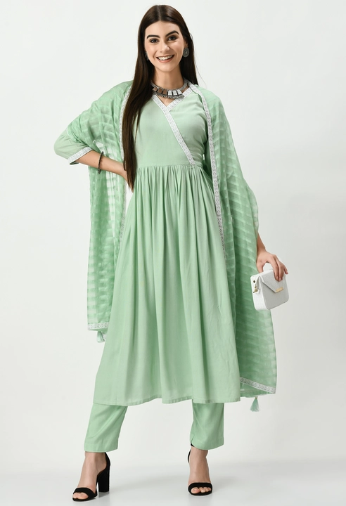 Kurta pant with dupatta  uploaded by business on 11/15/2023