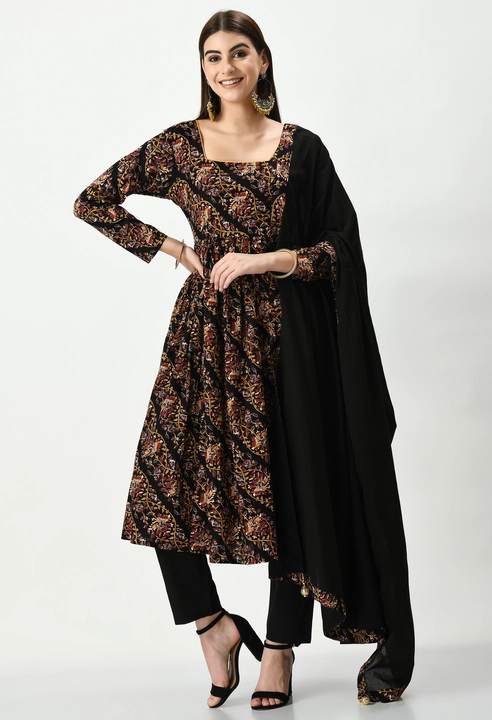 Printed Kurta pant with dupatta  uploaded by business on 11/15/2023