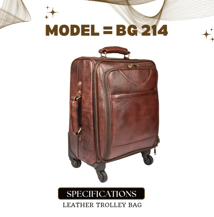 Leather Trolley Bag uploaded by All kinds of Bags & Corporate Gifts +917303939157 on 11/15/2023
