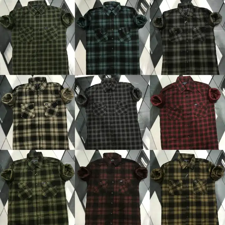 Double Pocket Check Shirts uploaded by business on 11/15/2023