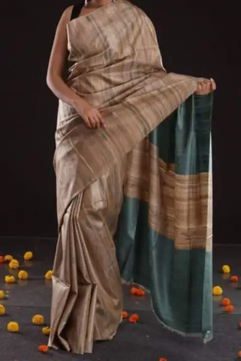 Tussar ghicha silk sarees  uploaded by Handloom Silk sarees  on 11/15/2023