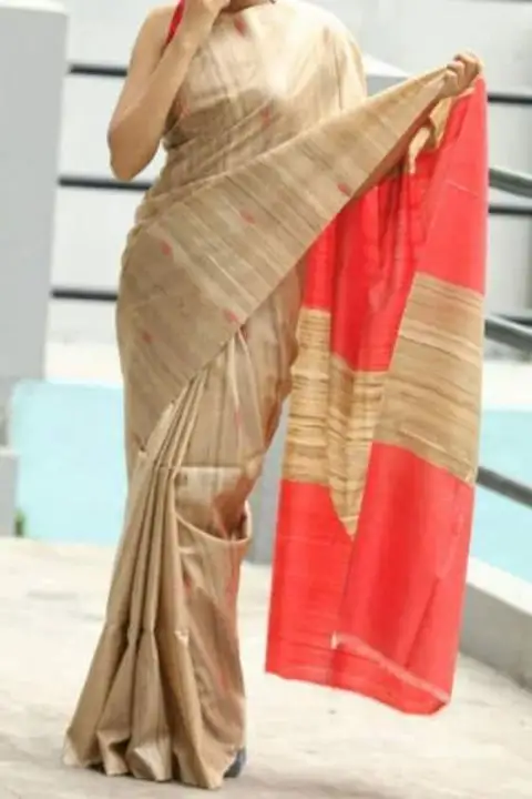 Tussar ghicha silk sarees  uploaded by Handloom Silk sarees  on 11/15/2023