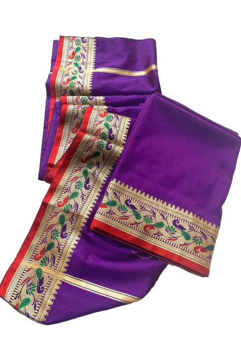 Traditional dhoti peacock border  uploaded by business on 11/15/2023