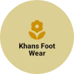 Business logo of Khans foot wear