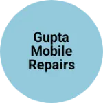 Business logo of Gupta mobile repairs with electronic