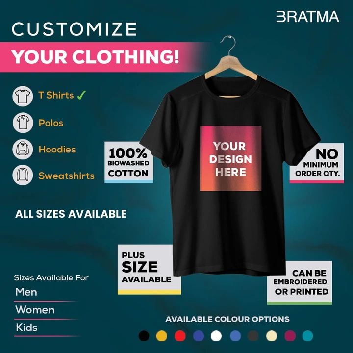 Customize clothing uploaded by business on 11/16/2023