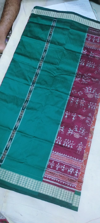Sambalpuri pata patili saree with bp  uploaded by Mahavir saree shop on 11/16/2023