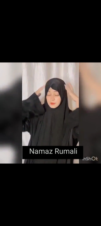 IMPORTED LYCRA namazi hijab rumali  uploaded by business on 11/16/2023