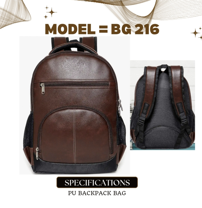 PU Backpack Bag uploaded by All kinds of Bags & Corporate Gifts +917303939157 on 11/16/2023