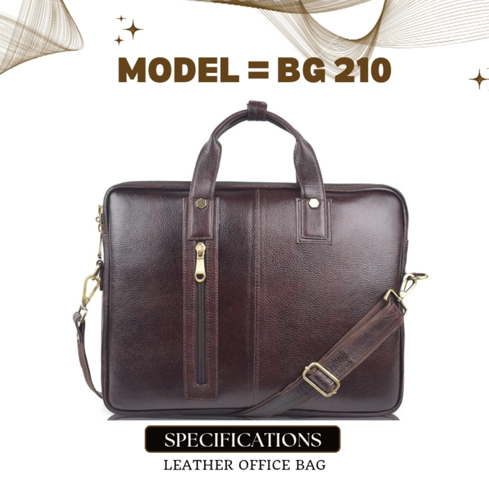 Leather Office BAG uploaded by RBR GLOBAL INDUSTRIES +917303939157 on 11/16/2023