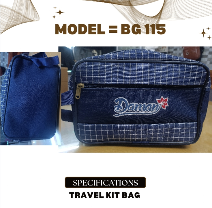 Travel Kit Bag  uploaded by RBR GLOBAL INDUSTRIES +917303939157 on 11/16/2023