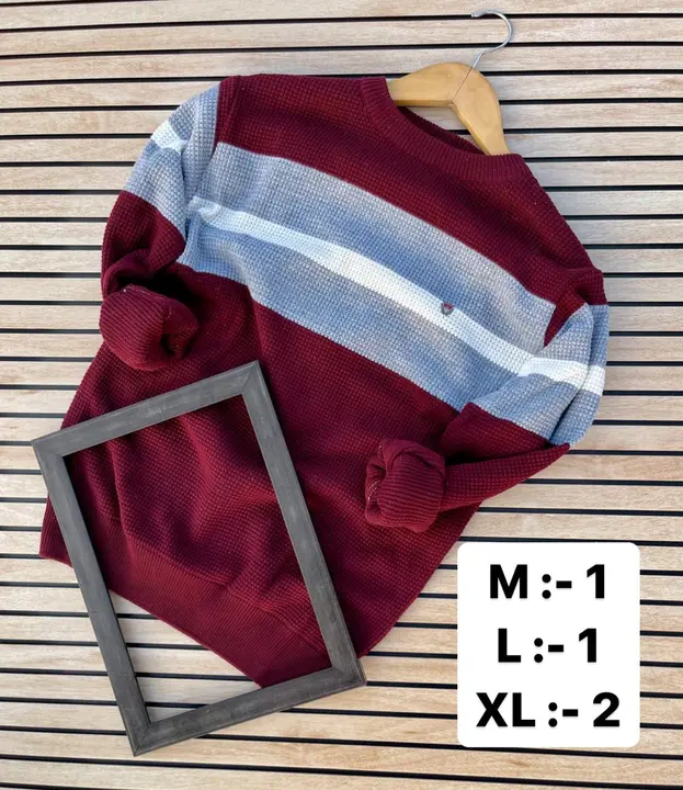 Heavy BIOWASHED WOLLEN PULLOVER Sweatshirt full sleeves in stock😍 uploaded by Handycart on 11/17/2023