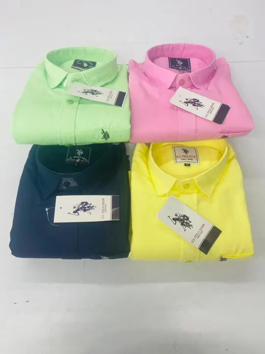 U.S.POLO SHIRTS 4PIECES COMBO WINTER SALE uploaded by business on 11/17/2023