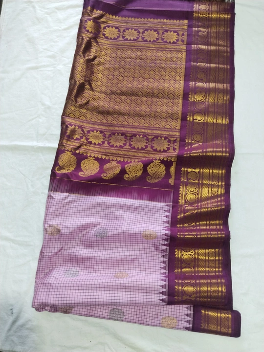Gadwal silk sarees  uploaded by Pavan Handloom on 11/17/2023