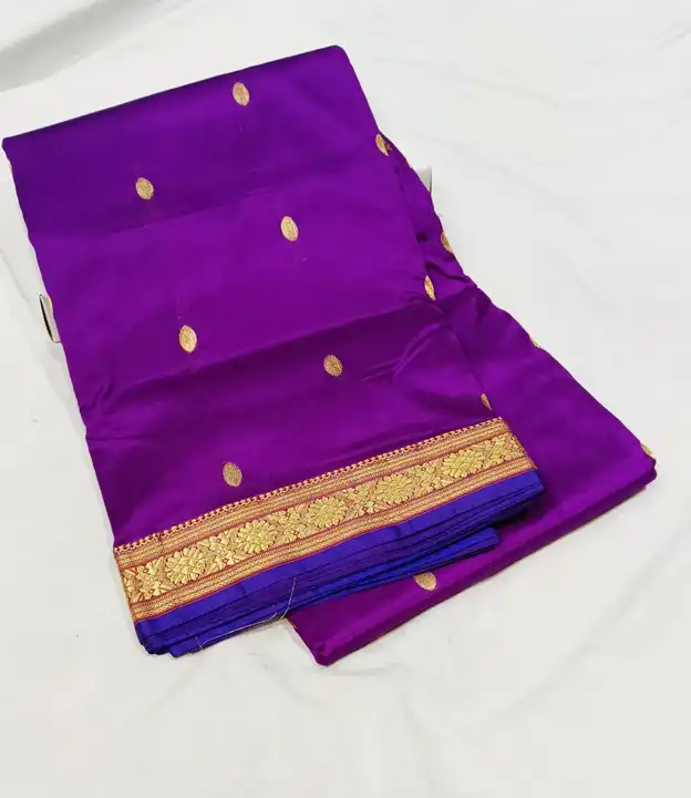 Pure silk jijamata paithani  uploaded by business on 11/17/2023