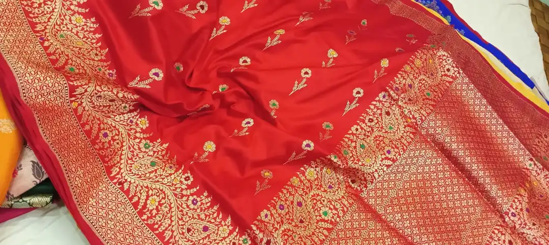 Banarasi Pure khaddi kattan Silk Saree  uploaded by Ayana fashions on 11/18/2023