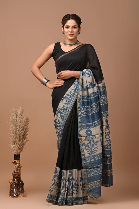 Chanderi silk sarees  uploaded by business on 11/18/2023