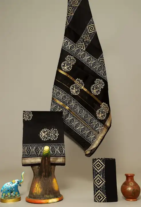 Maheshwari Silk suits uploaded by Bagru crafts on 11/18/2023