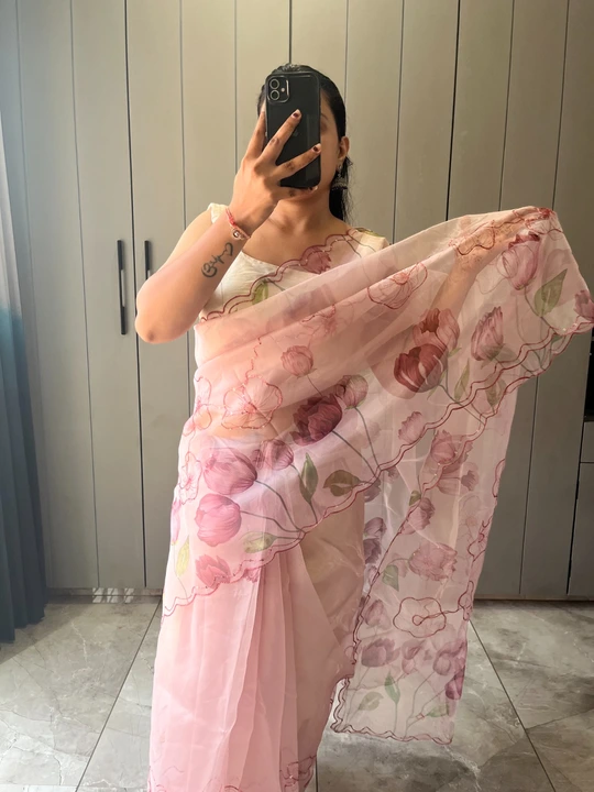 *RANGAT*
Here we go with beautiful *Soft pure organza sequence work sarees* for your upcoming festiv uploaded by Kanku creation on 11/18/2023
