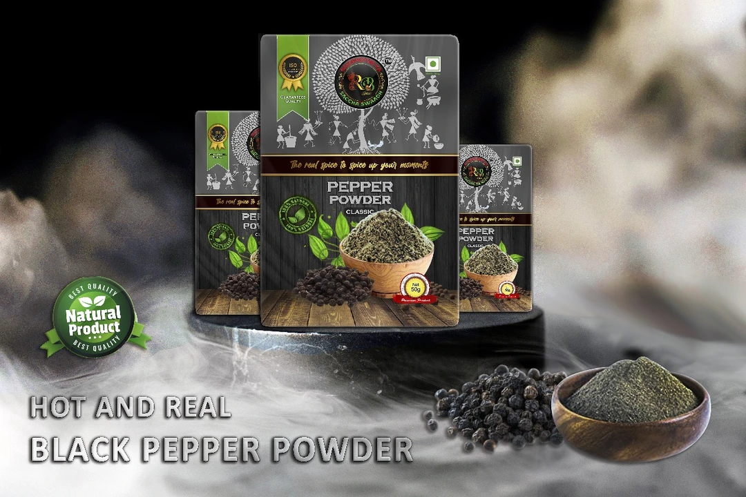 Black Pepper Powder 100Gms uploaded by Rajabhoomi Spices OPC Pvt Ltd on 11/18/2023