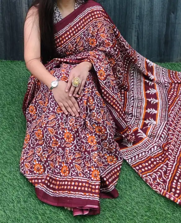 Cotton saree  uploaded by business on 11/18/2023