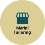 Business logo of Marini tailoring