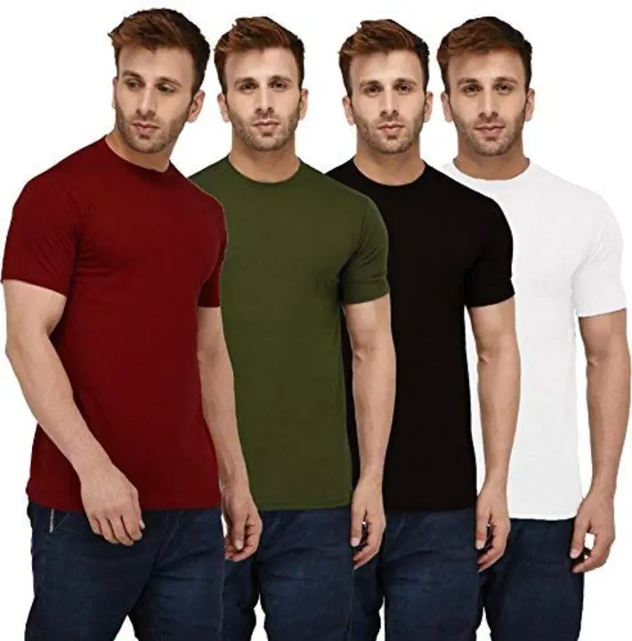 Round Neck T-shirts  uploaded by NRD Fashion Store on 11/19/2023