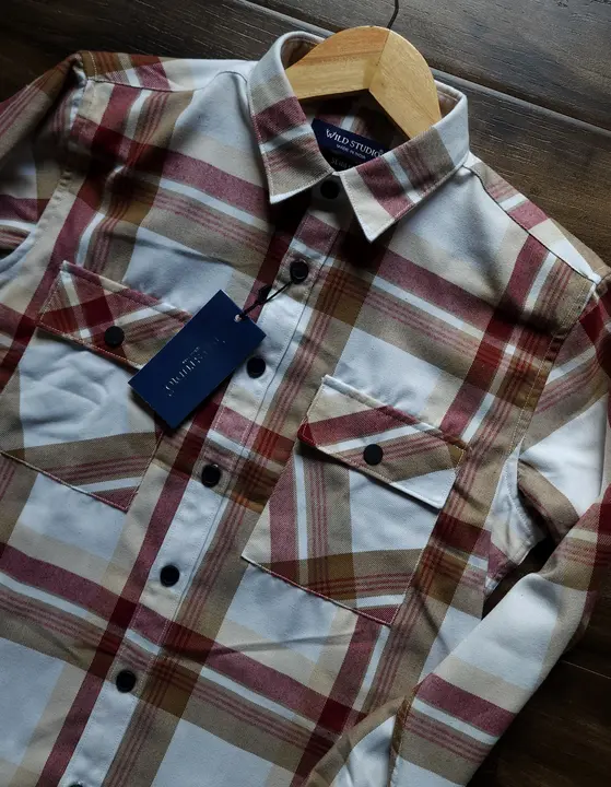 Trendy check shirts uploaded by business on 11/19/2023