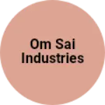 Business logo of Om sai industries