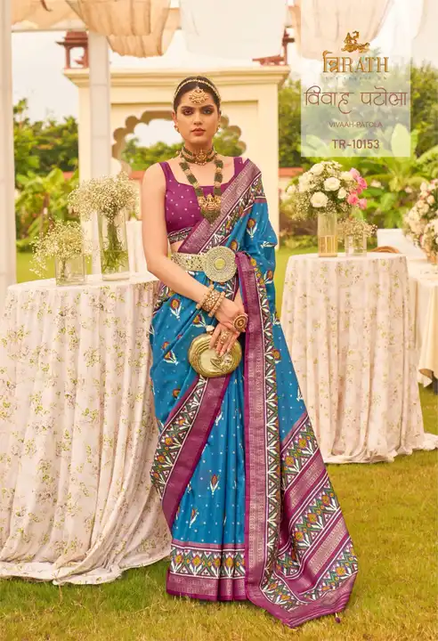 Wedding Sarees  uploaded by Shri Bankey Bihari Textile Company  on 11/19/2023