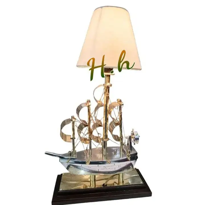 Decorative Electric Lamp Metal Ship & Aeroplane Designs Collection Available  in Very Reasonable Pri uploaded by Hina Handicrafts on 11/19/2023