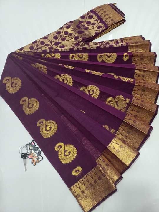 Cotton saree uploaded by business on 3/23/2021
