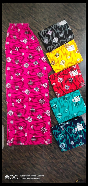 Rayon printed palazzo 14kg heavy free size bottom wear ladies fashion girls palazzo pants wholesale  uploaded by Radha Creation , Maira sales for Readymade items on 11/20/2023