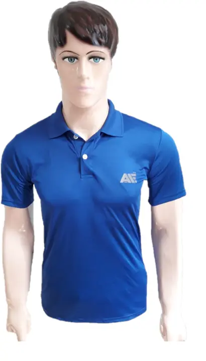 Lolo neck with collar dry fit T shirts  uploaded by AA ENTERPRISES on 11/20/2023