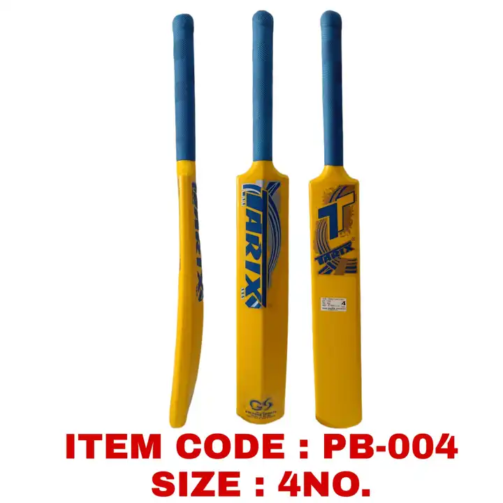 Tarix plastic cricket bat size 4 uploaded by business on 11/20/2023