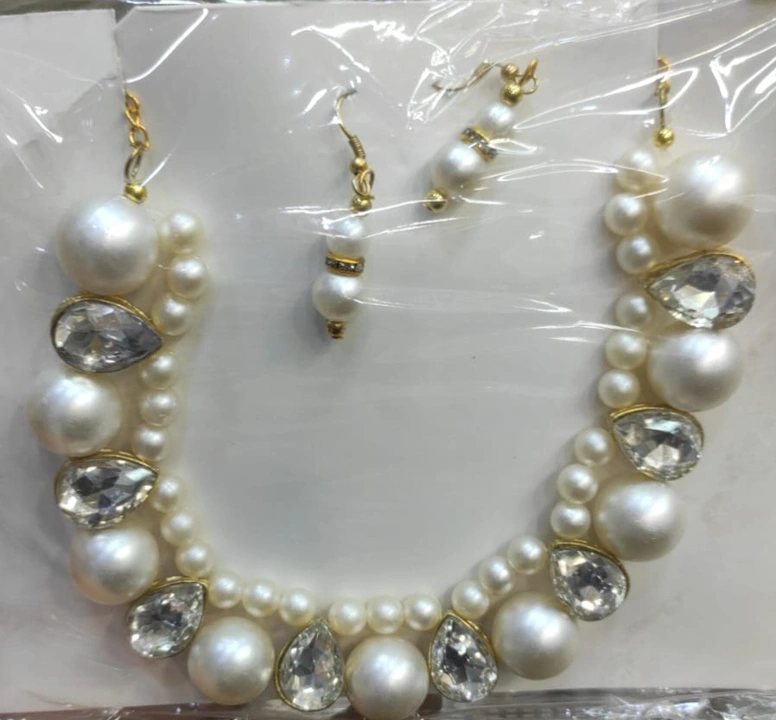 Pearl necklace  uploaded by Y.Z.HANDICRAFTS on 11/20/2023