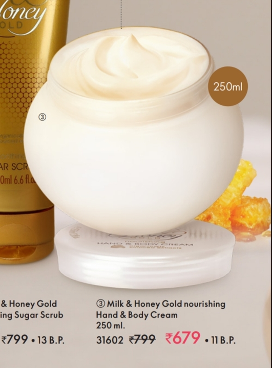 ORIFLAME Milk & Honey Hand & Body Cream uploaded by business on 11/20/2023