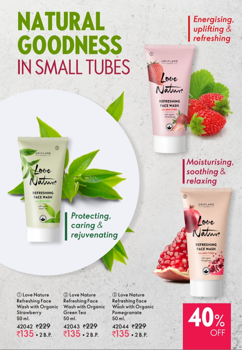 ORIFLAME Love Nature Face Wash uploaded by business on 11/20/2023