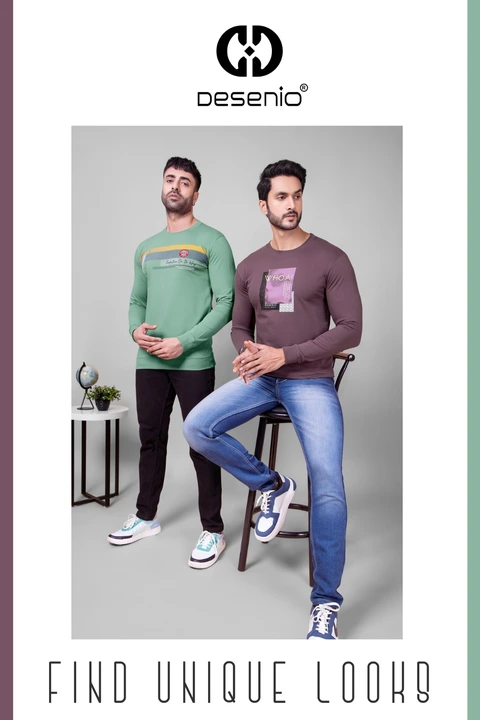 DESINEO Men's Printed Sweatshirt  uploaded by Maharashtra trading company on 11/21/2023