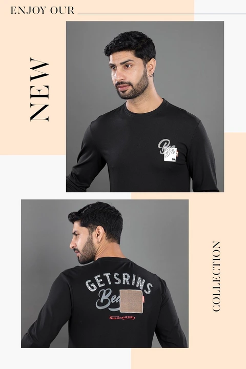 ALLSENSE Men's Printed Sweatshirt RN-FS  uploaded by Maharashtra trading company on 11/21/2023