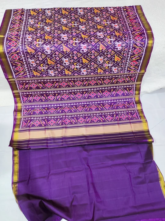 Pure silk patola saree  uploaded by weaversofindia on 11/21/2023