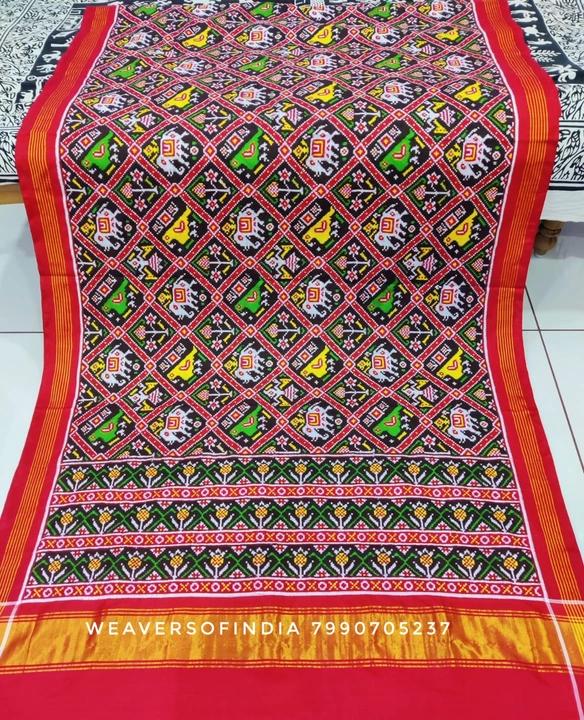 ORIGINAL PATAN PATOLA SAREE from Weaver  uploaded by weaversofindia on 11/21/2023