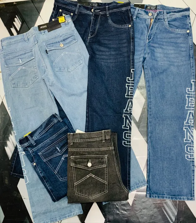 Boot Cut Denim Jeans / Cod Available / Starting Price  uploaded by Hindustan Trading Company on 11/21/2023