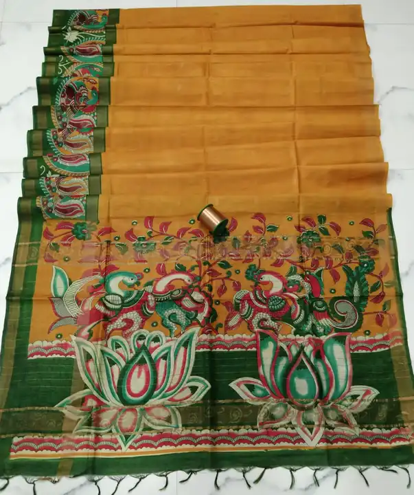 Digital print saree uploaded by business on 11/21/2023