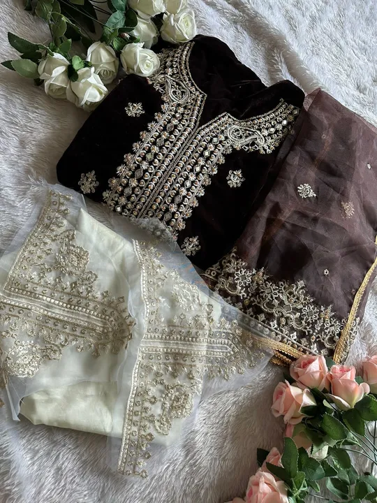 Suit uploaded by Taha fashion from surat on 11/22/2023