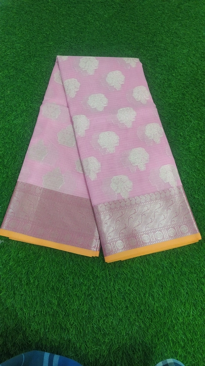 Kota check jakat saree  uploaded by business on 11/22/2023