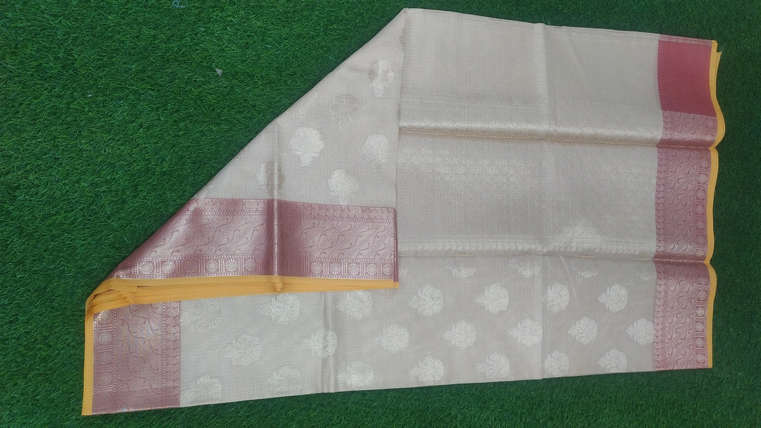 Kota check jakat saree  uploaded by Noor creation on 11/22/2023