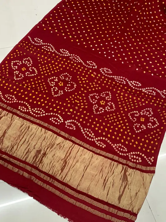 BANDHEJ 
GAJJI SILK 

🌹Price 2300+$🌹

Saree
Gajji silk  fabrics
Print & hand block print
Fancy  ja uploaded by BOKADIYA TEXOFIN on 11/22/2023