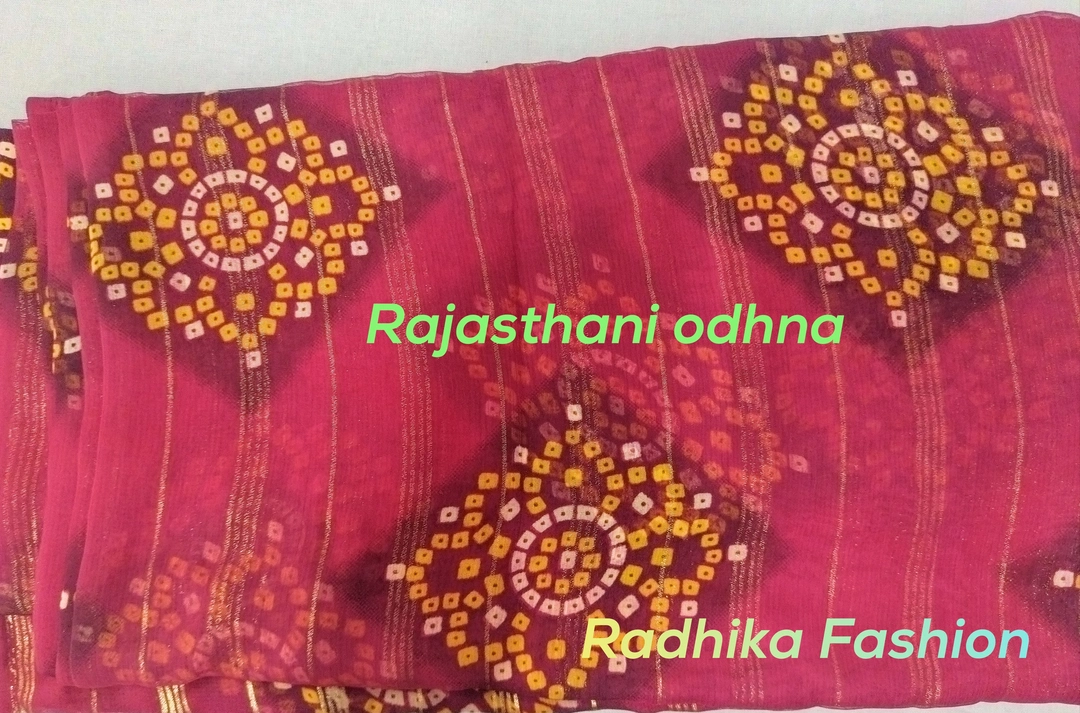 Post image Hey! Checkout my new product called
Rajasthani chunri pink.